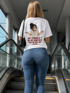 AIN'T FORCING SHIT BUT MY JEANS OVER THIS FAT ASS I GOT
