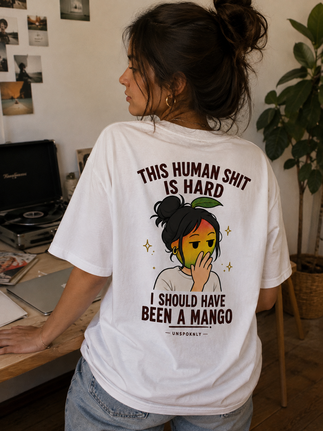 THIS HUMAN SHIT IS HARD I SHOULD HAVE BEEN A MANGO