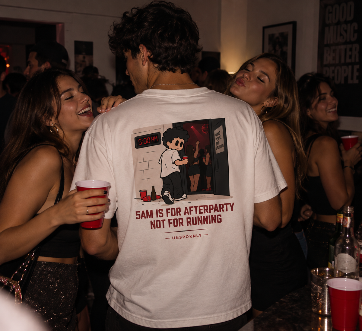 5AM IS FOR AFTERPARTY NOT FOR RUNNING