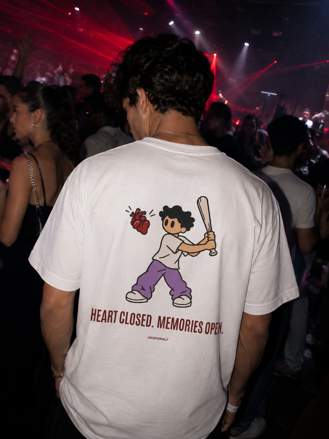 HEART CLOSED. MEMORIES OPEN