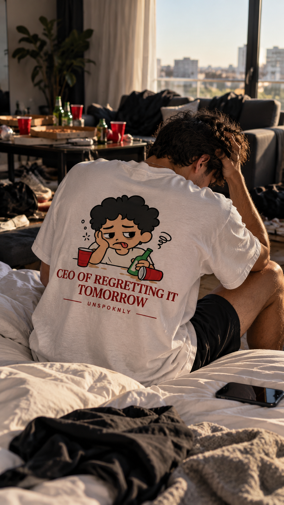 CEO OF REGRETTING IT TOMORROW