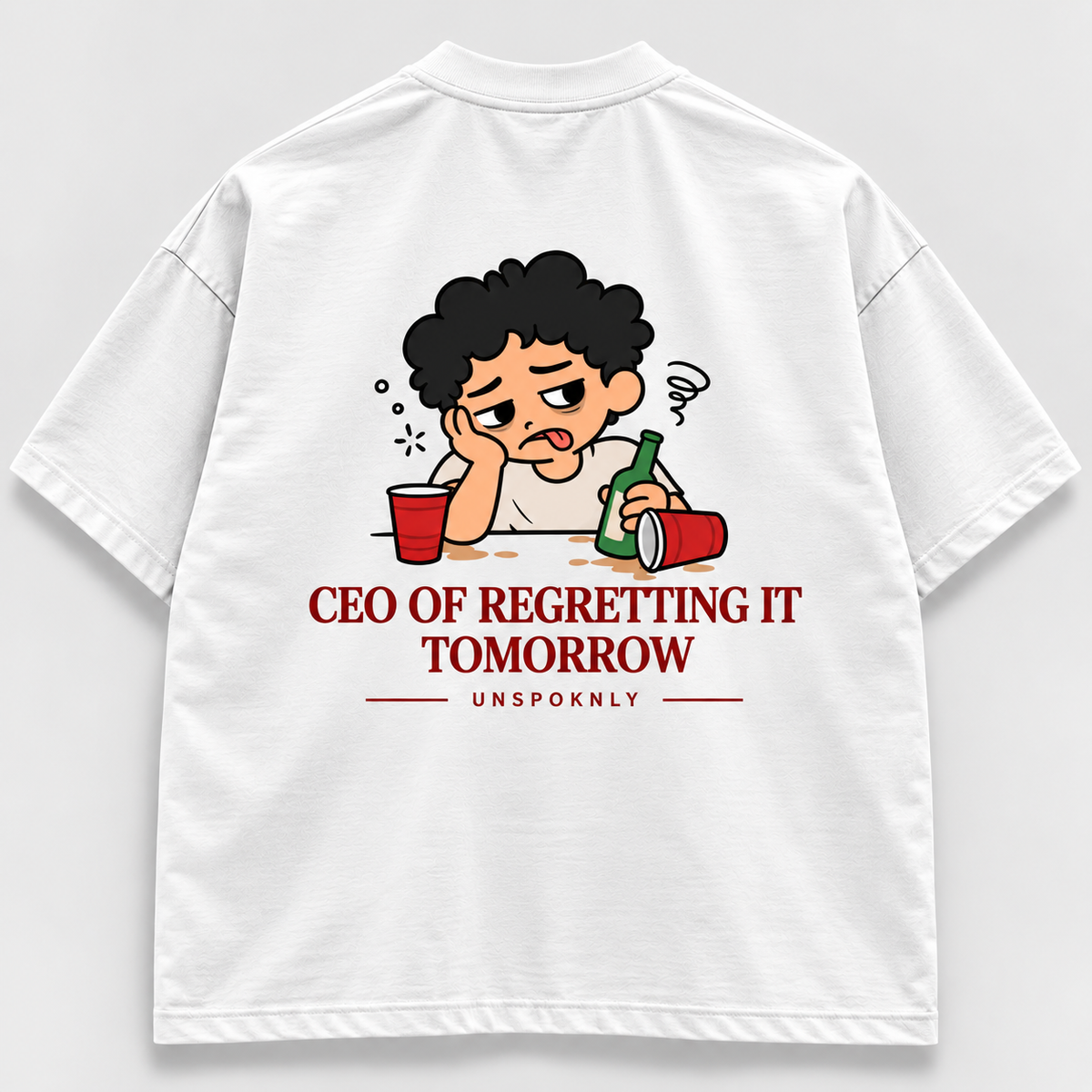 CEO OF REGRETTING IT TOMORROW