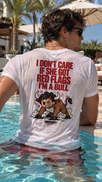 I don't care if she got red flags. I'm a BULL.