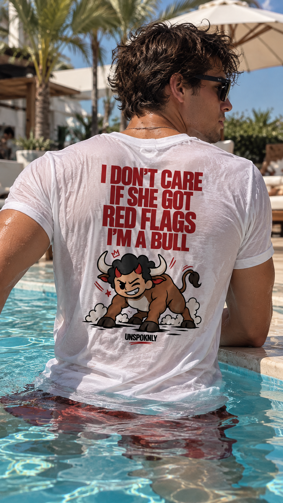 I don't care if she got red flags. I'm a BULL.