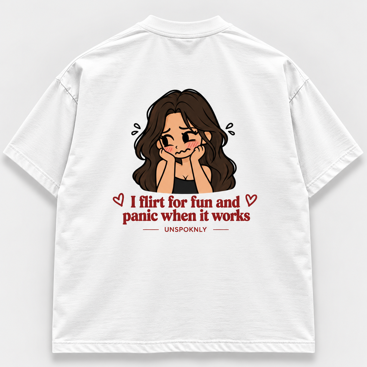 I flirt for fun and panic when it works